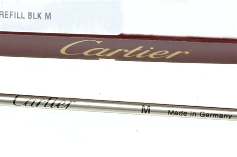 must de cartier pen refills|cartier must ballpoint pen.